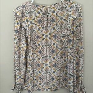 LOFT Floral Print Women's Top